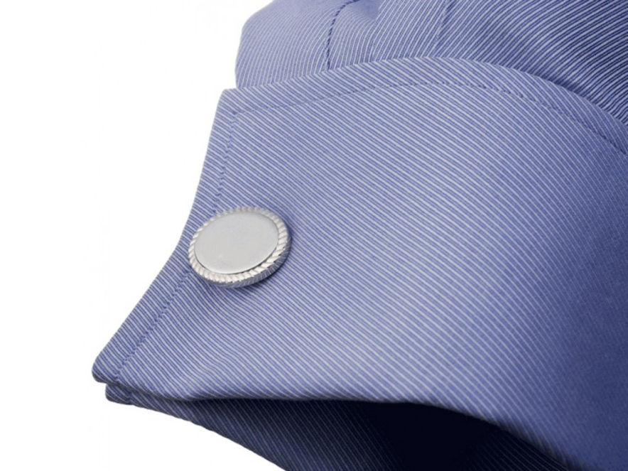Personalized Cufflinks Ox & Bull 925 Sterling Silver Rope Border Roundproduct image #4