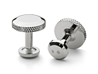 Personalized Cufflinks Skultuna 1607 Icon Model 8 Steelproduct thumbnail #1
