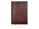 Rustic Wedding Guest Book Leather Mediumproduct thumbnail #1